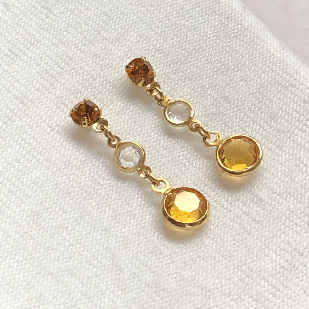 Swarovski Crystal Dangling Earrings
